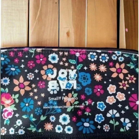 Joy Lab Black Floral Retro Print Leggings Size Small. #Athletic #workout - Picture 4 of 5